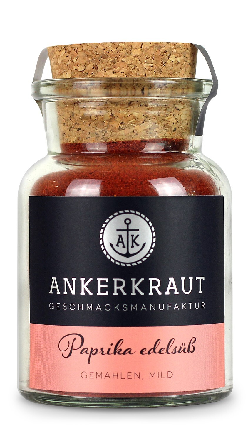 Ankerkraut Paprika edelsüß, 70g im Korkenglas