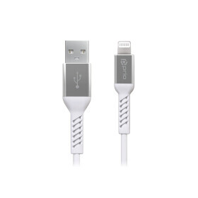 prio Lade- und Synchronisierungskabel USB A auf Lightning Mfi 2m weiß PCA-1126