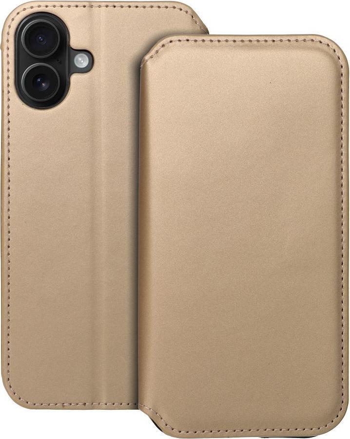 OEM Doppeltaschenholster passend für IPHONE 16 PLUS gold
