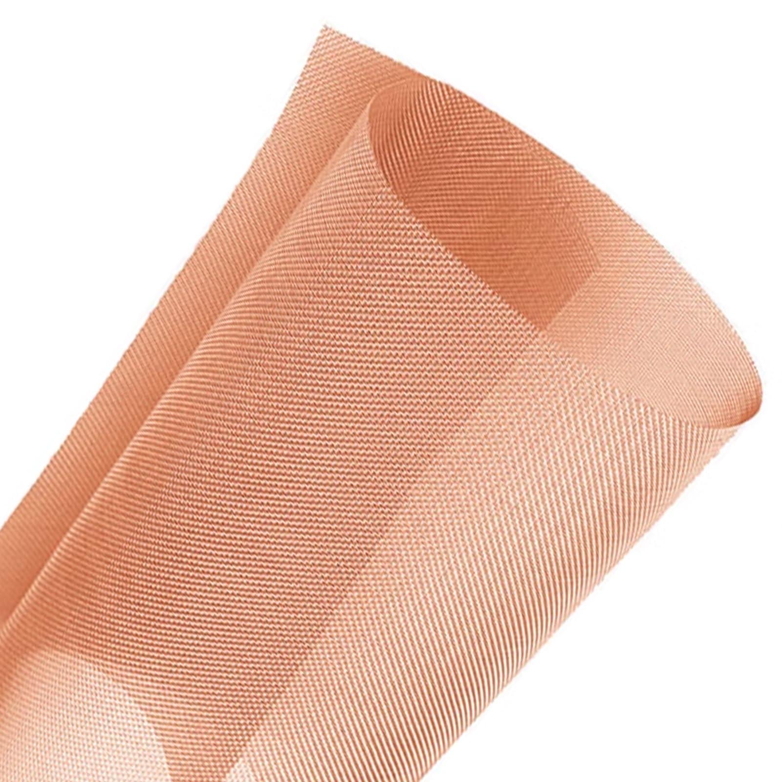 Dripio Kupferdrahtgewebe 40 Mesh, 30 x 500 cm, reines Kupfer