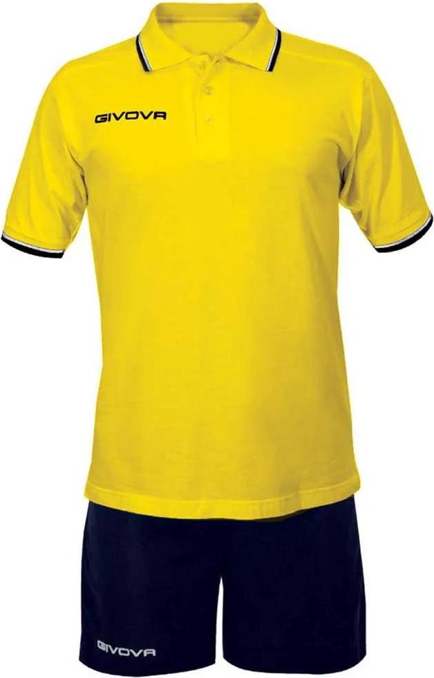 Givova Street Set Gelb,Blau L Herren Gelb,Blau L KIT032-0704-L