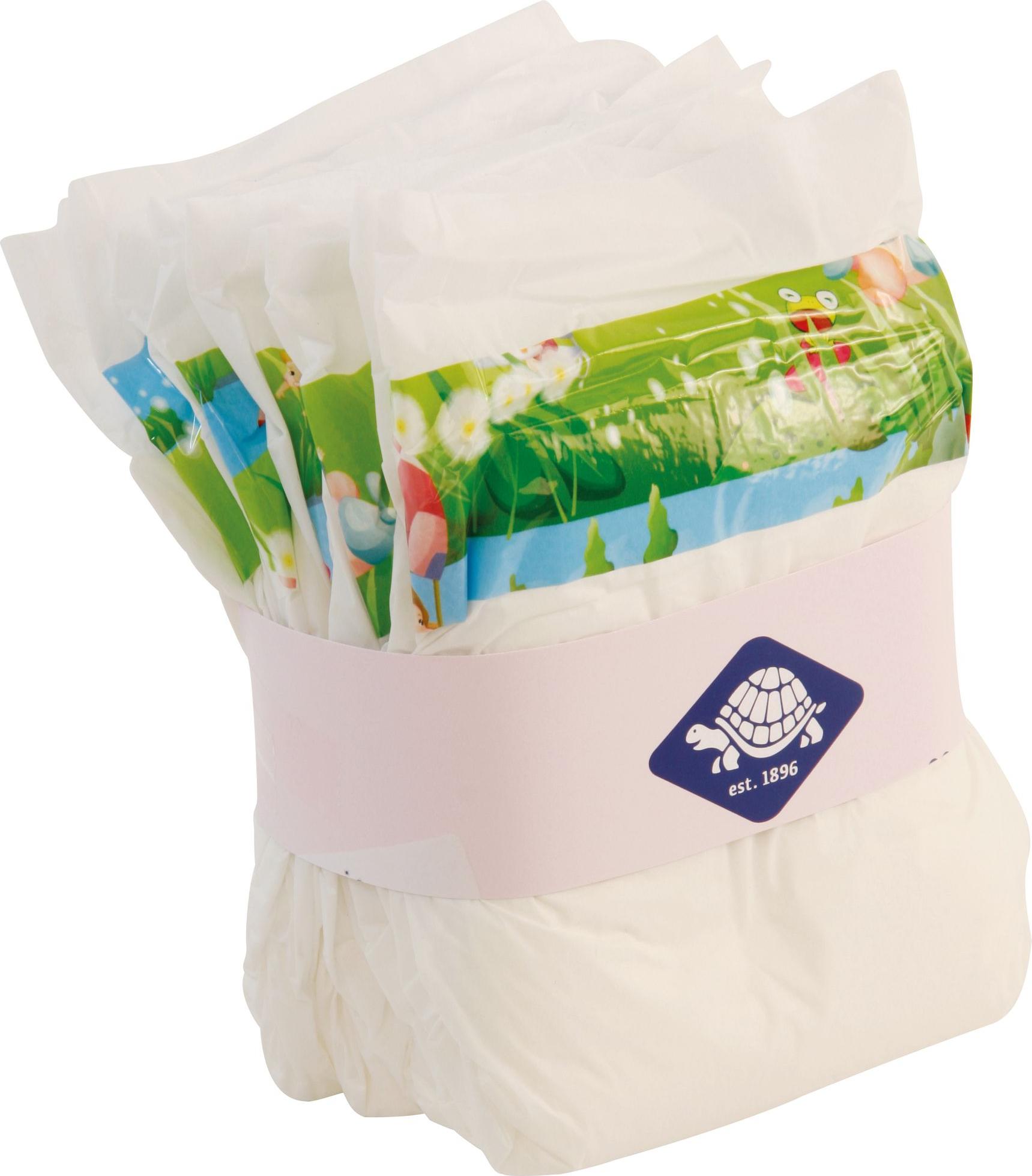 Schildkroet Schildkröt Puppenkleidung (Windeln 5er Set, für Puppe 40-52 cm) 0001034