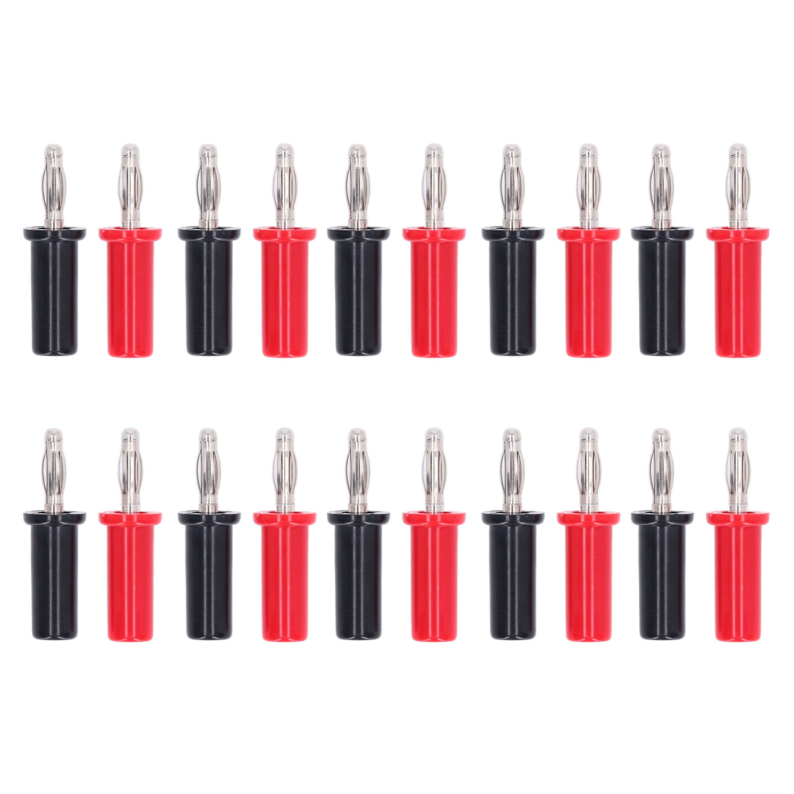 Cocosity 4mm Bananenstecker,Bananenstecker-Verbinder,Löt-Bananenstecker,Messing-Bananenstecker,Bananenstecker-Mann,Laternen-Bananenstecker