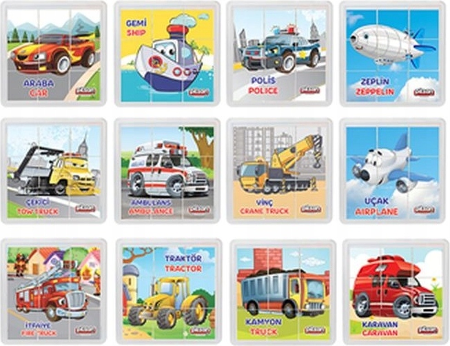 ARTYK 9-teilige Bilderpuzzle für Kinder ab 2