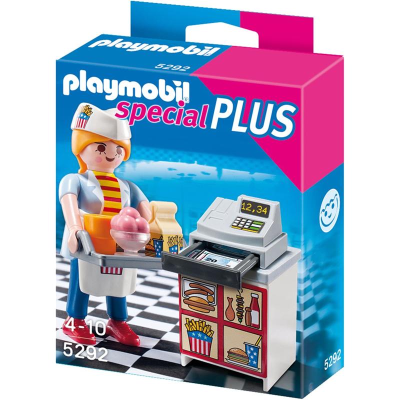 Playmobil 5292 Serviererin mit Kasse 5292-TH