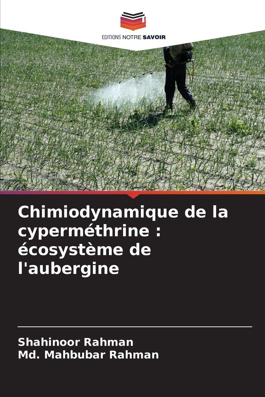 Editions Notre Savoir Chemodynamik von Cypermethrin: Ökosystem der Aubergine