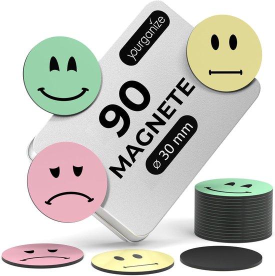OEM 90er Lernhilfe | Ø 30mm | Ideal für Kinder, Lehrer und Mitarbeiter, Belohnungssystem, Feedbacktool | Lernmagnete 2026