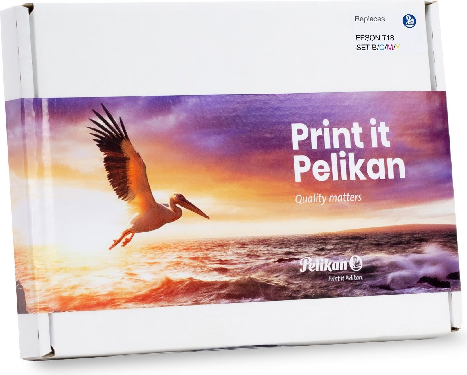 Pelikan PromoPack P69 - Kompatibilný - Čierna - Azúrová - Purpurová - Žltá - Epson - Balenie s viacerými kusmi - 4 kusy - T18164010