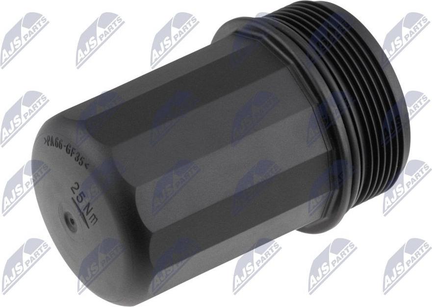 NTY Deckel Ölfiltergehäuse CCL-VW-068 für PORSCHE Cayenne (9PA) GFK (Glasfaserverstärkter Kunststoff)