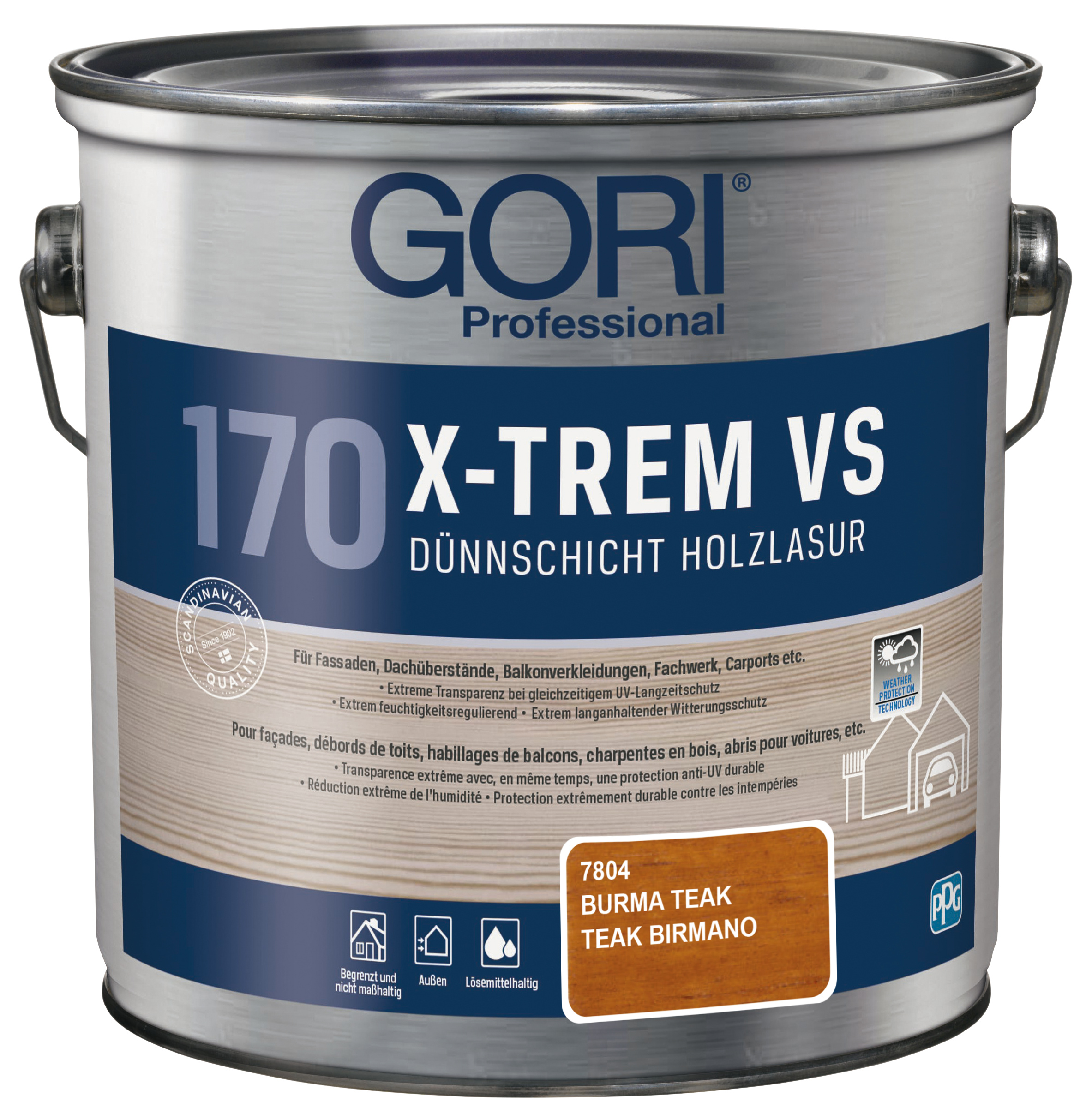PPG Coatings GORI 170 X-TREM VS - 2.5 LTR (Burma teak)