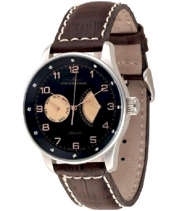 Zeno-Watch - Náramkové hodinky - Pánske - Chrono - X-Large Retro - P592-Dia-g1