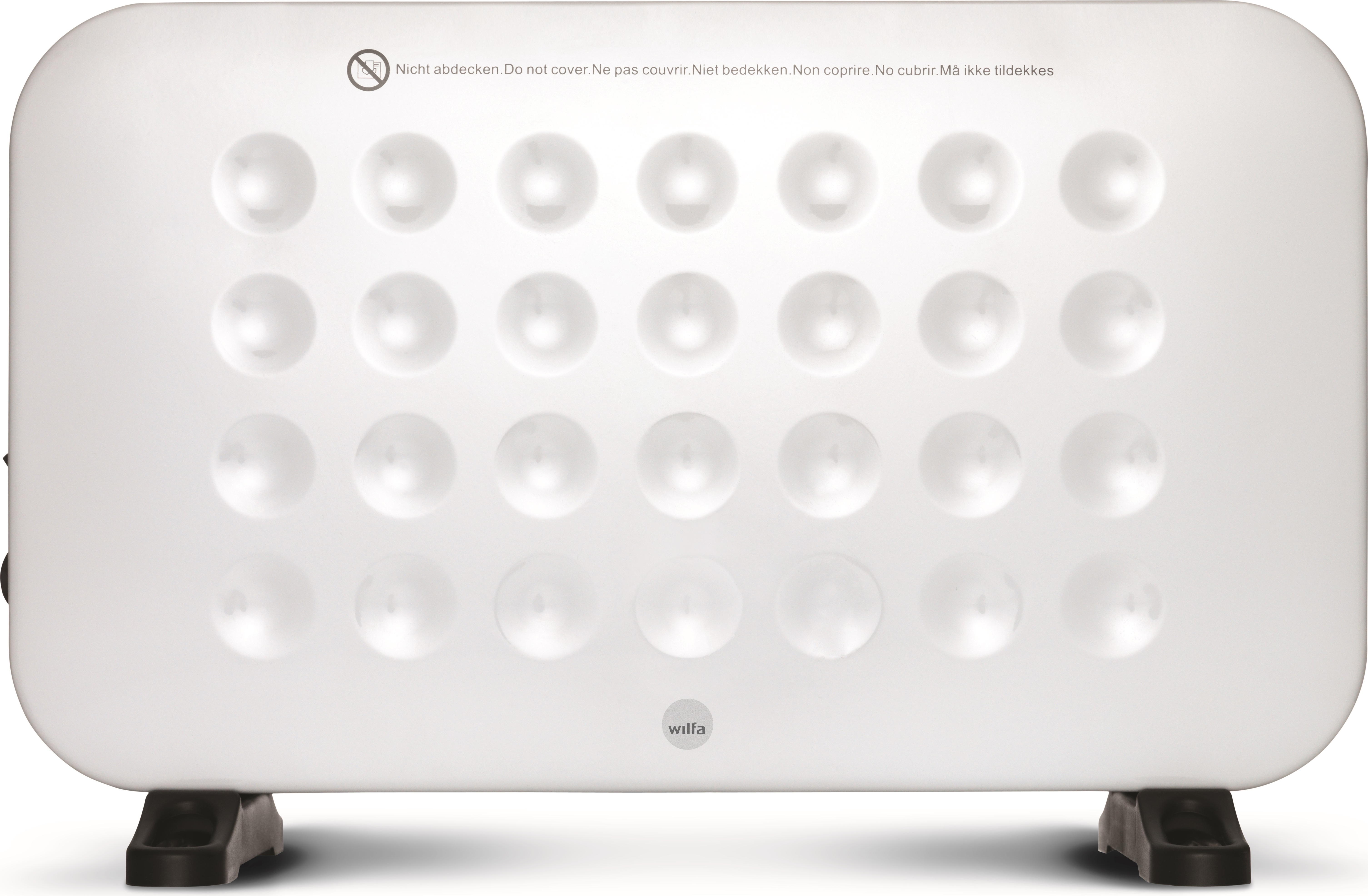 Ohrievač Wilfa GLOW FAN biely