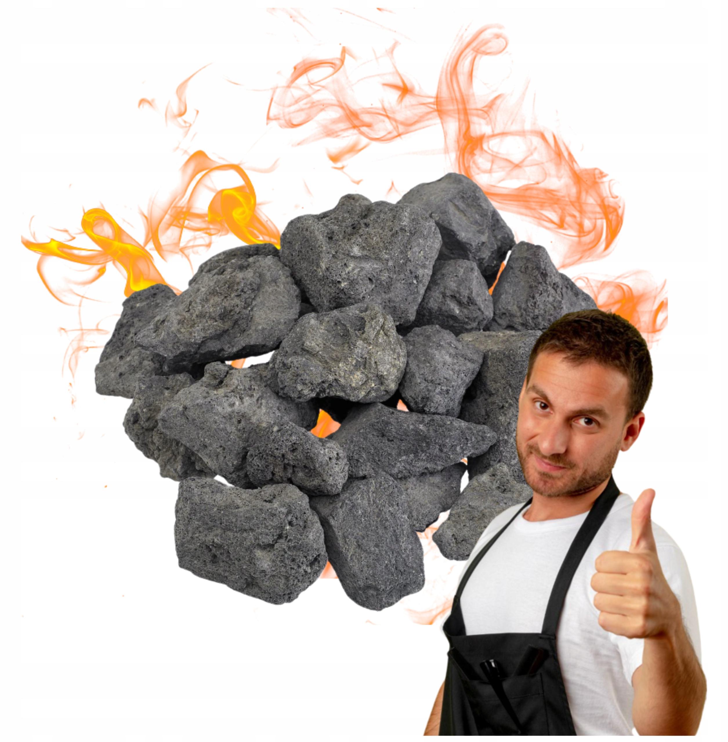 TD Stones Grillsteine Vulkanisch porös 3 kg für Gasgrill KAM-5KG-LAWGRILL