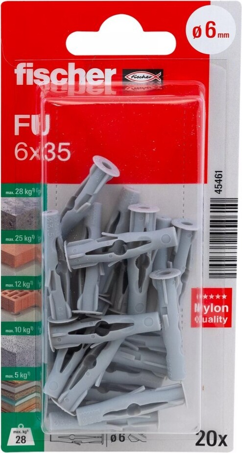 fischer Universaldübel FU 6 x 35 045461