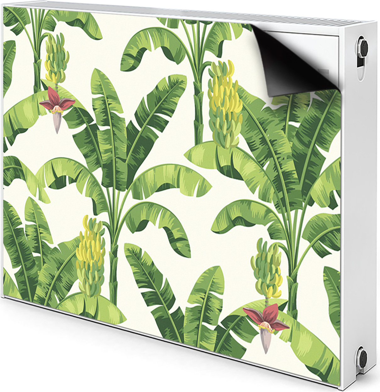 Decormat Magnet Heizkörper-Abdeckung Verkleidung Abdeckung Heizkörperabdeckung 110x60 cm - Banane, Flecken 010220260020000013211
