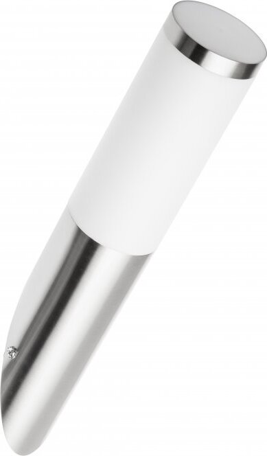 Gartenleuchte, schräge Wandlampe, Edelstahl, MILAN-U 40W E27IP54 GTV OS-MILA00U-00
