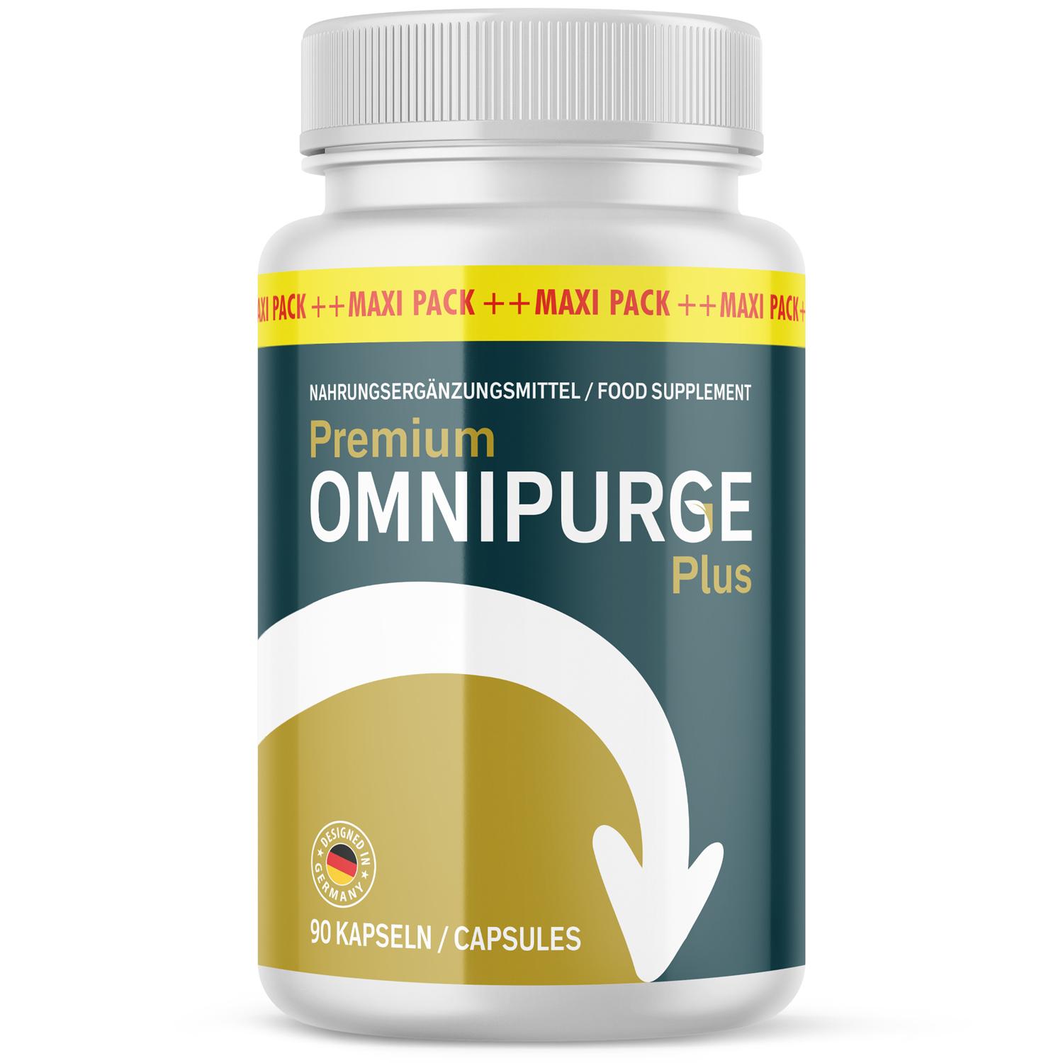 Glory Products OÜ Premium Omnipurge Plus Kapseln | Dein zuverlässiger Partner | Optimale Dosierung | 90 Kapseln