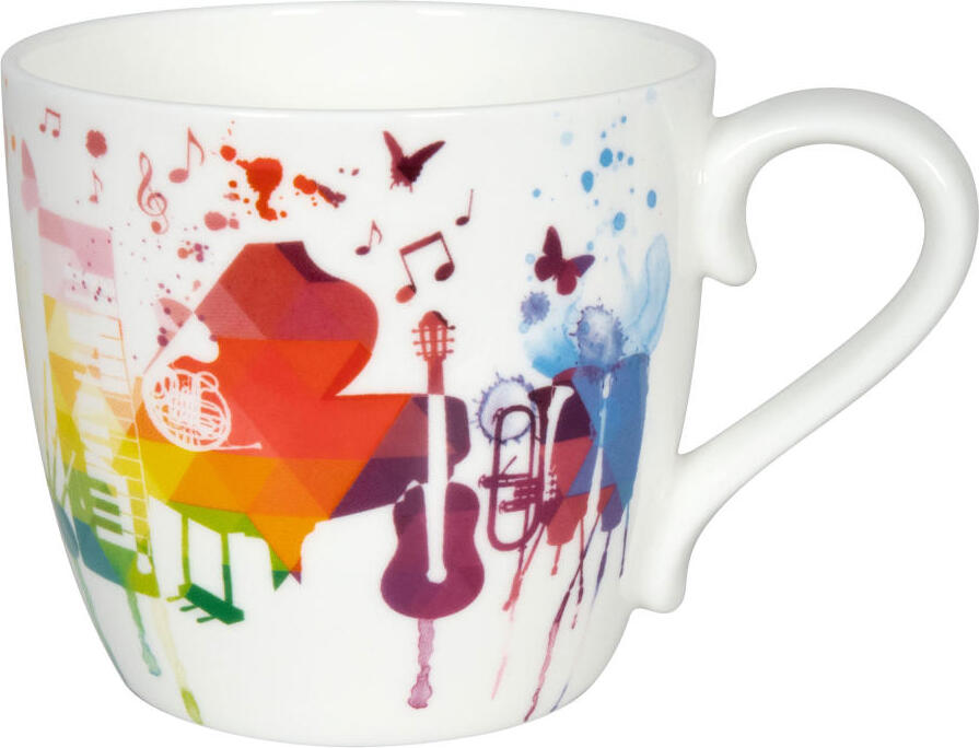 MEGA MUG Porcelaine Könitz TEA COLLAGE