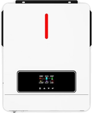 Hybridný solárny menič, výstupný výkon 4,2 kW, solárna nabíjačka MPPT 120A, BMS 4,2 kW, 220-240 V, 24 V