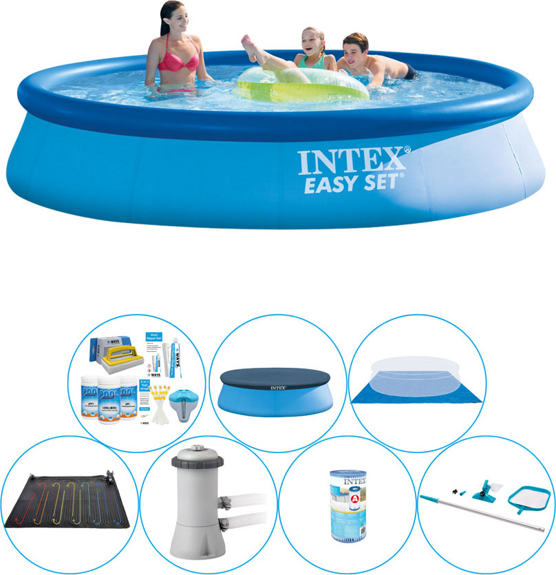 Intex Easy Set Round 396x84 cm - Balenie bazéna