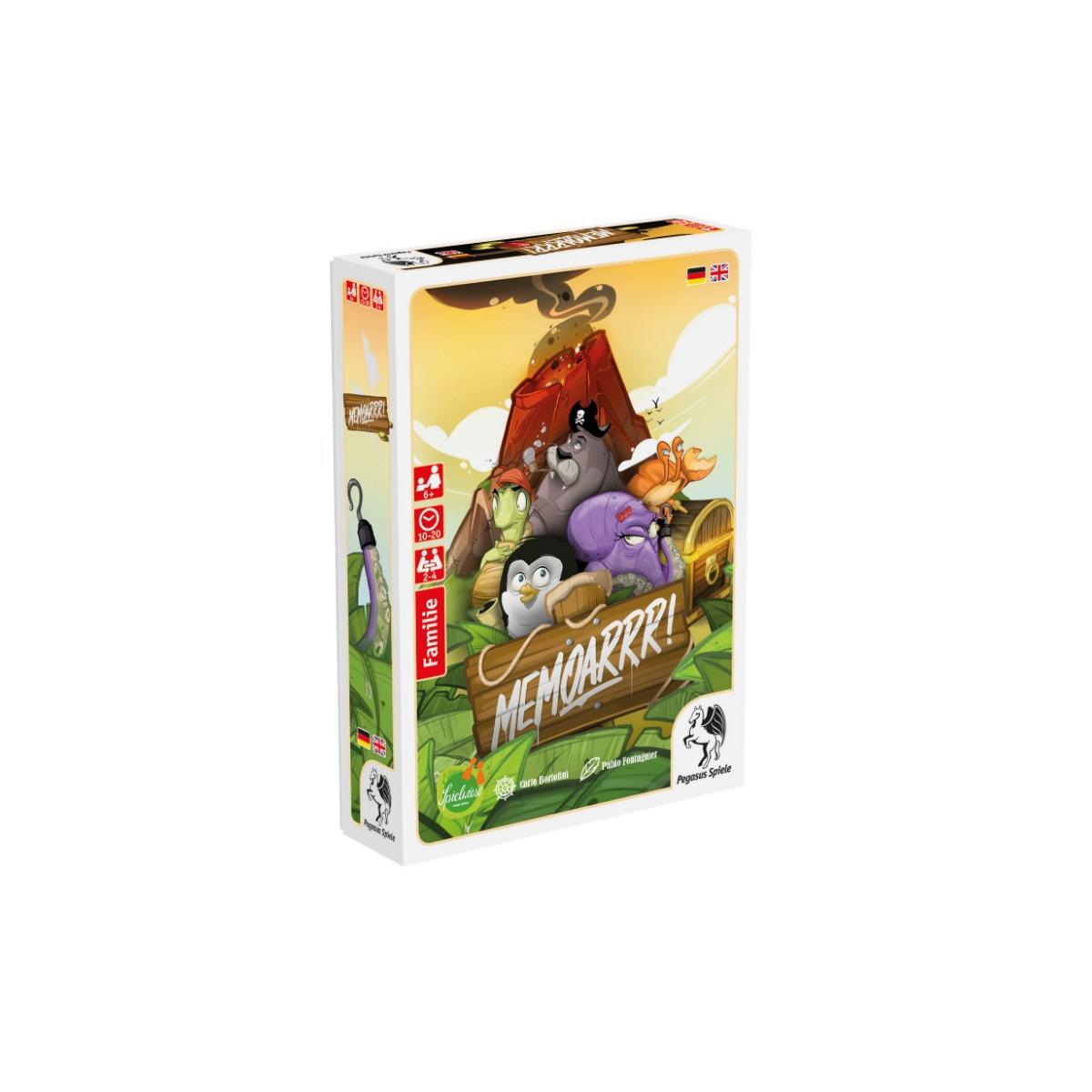 Pegasus Spiele MemoArrr magyar társasjáték