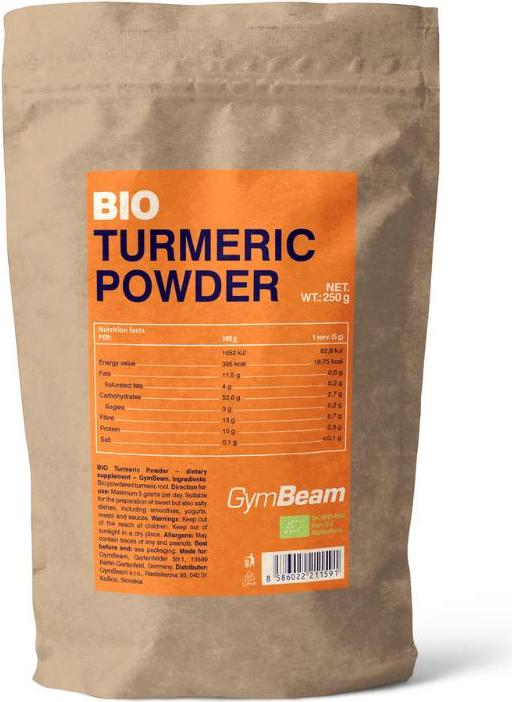 GymBeam Bio GymBeam - Kurkumapulver 250 g