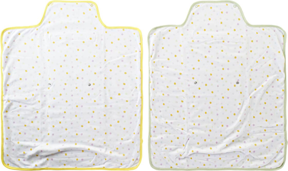 Wickeltasche DKD Home Decor Unterwegs Gelb grün Für Kinder 22 x 1 x 40 cm S3027790