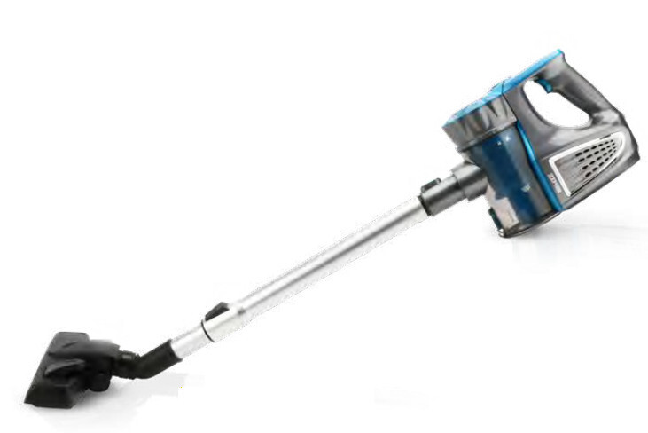 Zephir ZHV185, Tyčový vysávač, Bezvreckové, Modrá, Strieborná, 0,8 L, Kov, Suchý