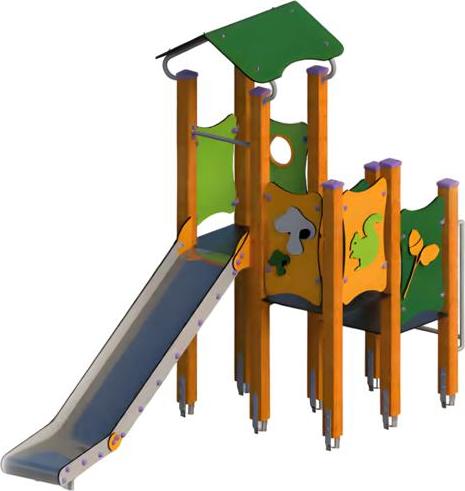Spielplatz Kinderspielplatz Spielgelände Klettergerüst Rutschbahn Erlebnisplatz