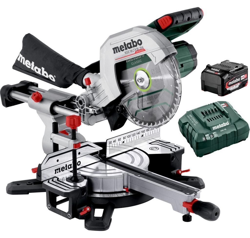 Metabo Akku Kappsäge Einführungsangebot Akku Ladegerät KGS 18LTX BL254 614254920 91994