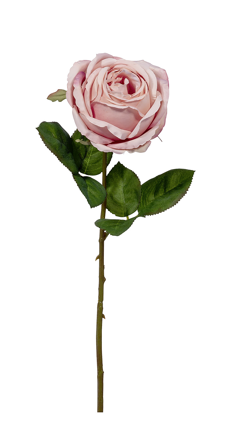 Fink Kunstblume Rose rose Kunstfasern Höhe 46 cm 180026