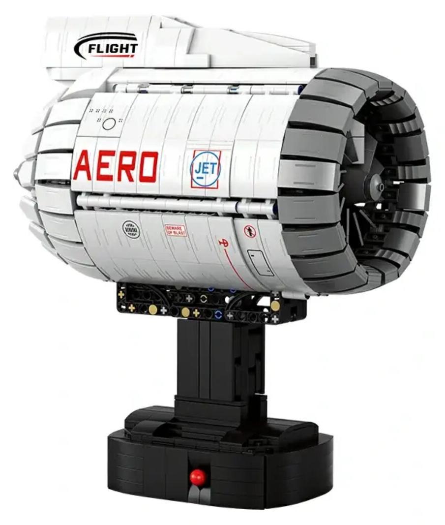 Reobrix 33019 Turbofan Triebwerk 1813 Teile 29 cm ab 14 RBX-113