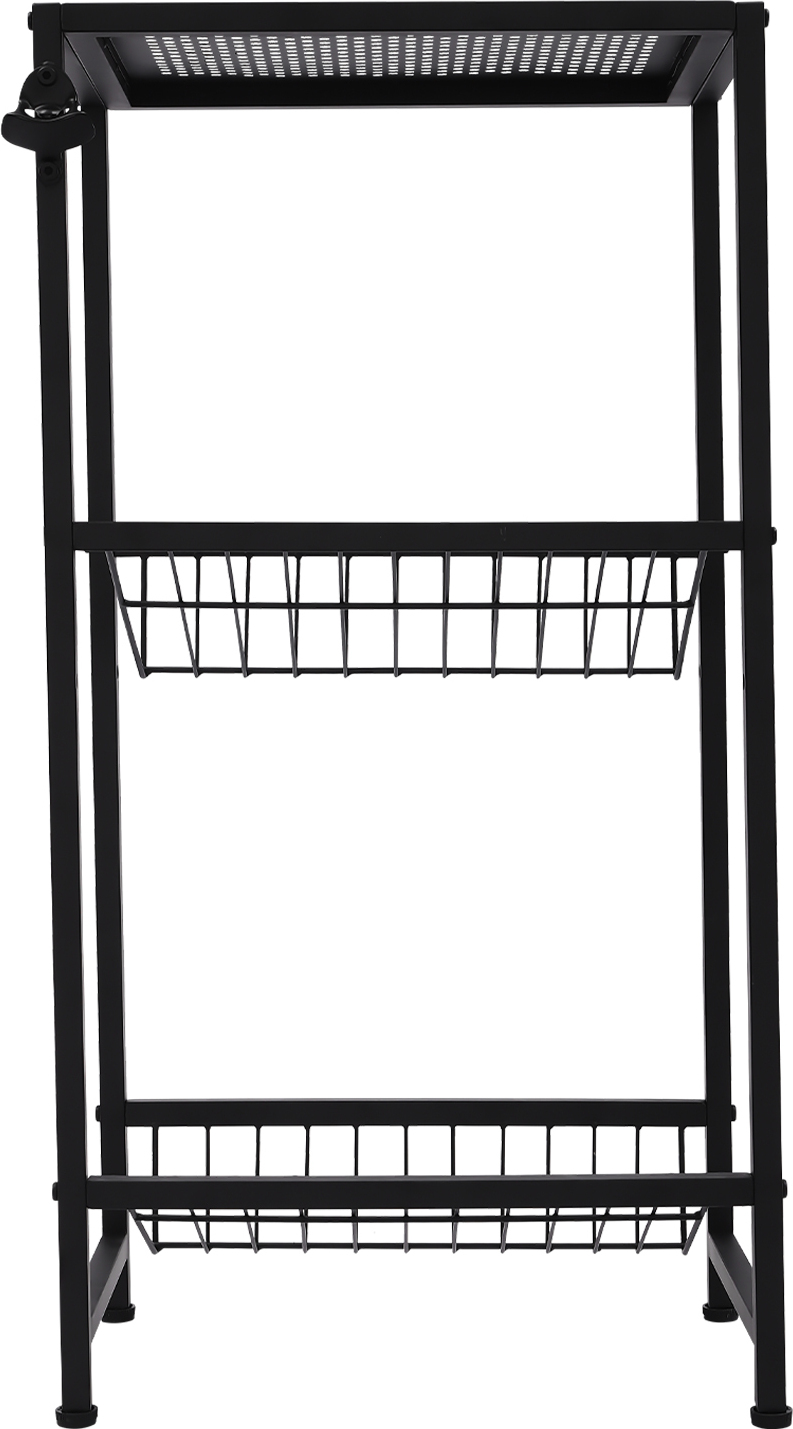 GreatDEshop2021 Getränkekistenregal, Getränkekistenhalter, Einfache Montage Getränkekistenregal, Regal für Getränkekisten, Schwarz JJFTUO-000300-WL