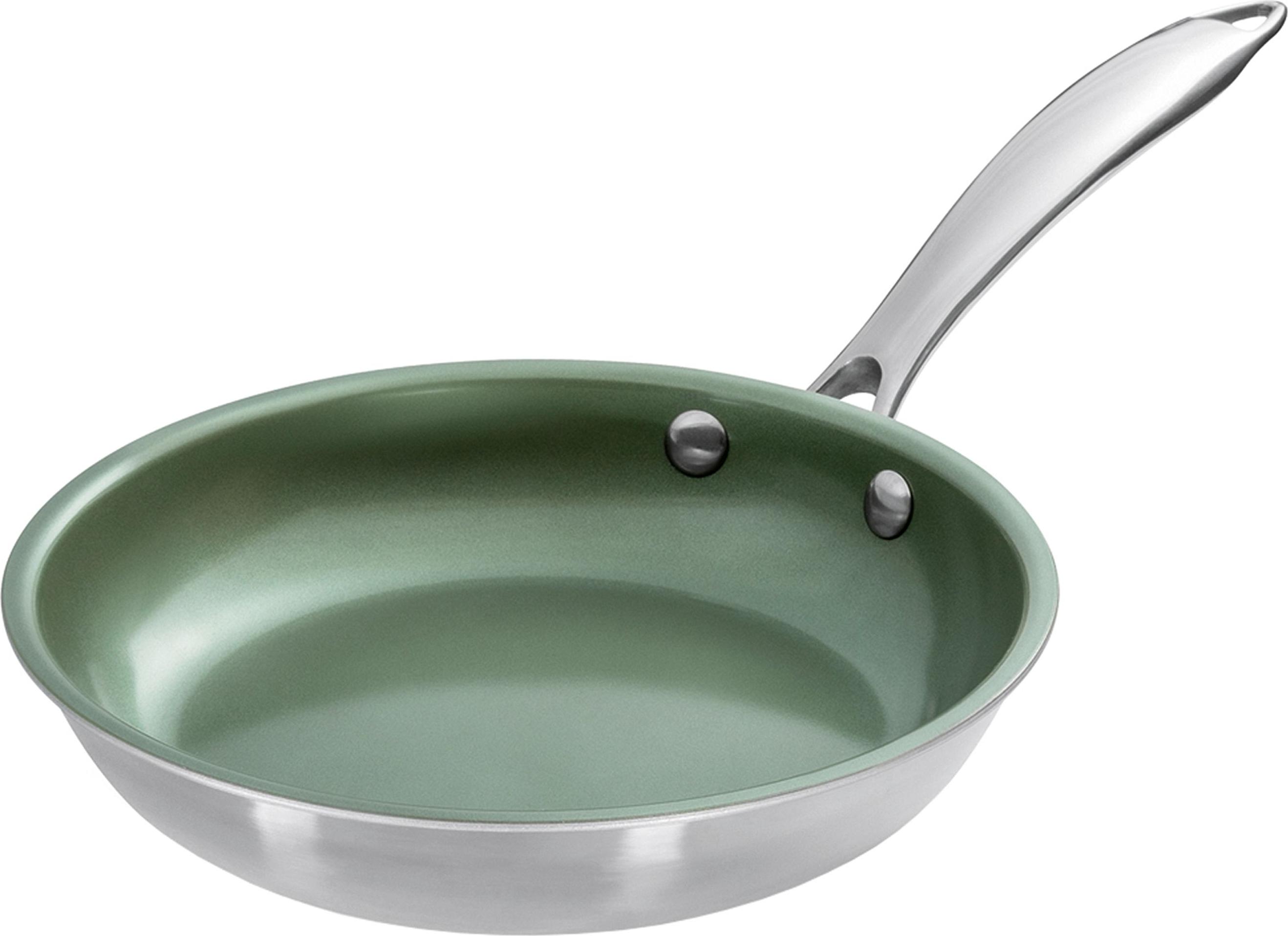 La Rive Just Vegan ECO Pfanne CeraVegan 20 cm Edelstahl Grün 443971