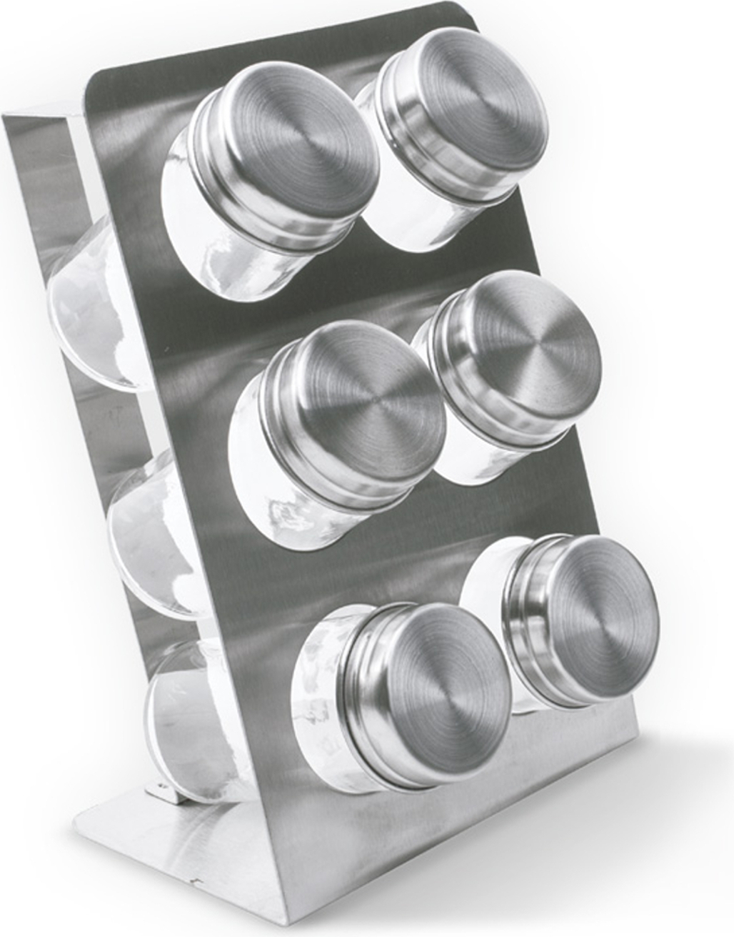 Secret De Gourmet Gewürzglas-Set – 6 Gläser Mit Streuer, Je 80 Ml, Aus Glas