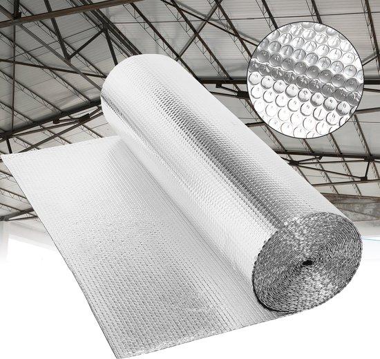 OEM Aluminium-Isolatiefolie 10m Zinkfarben 130g/m² Thermofolie 2026