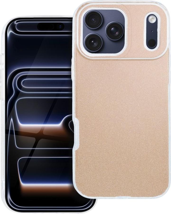 Shining Case iPhone 17 Pro Max Gold