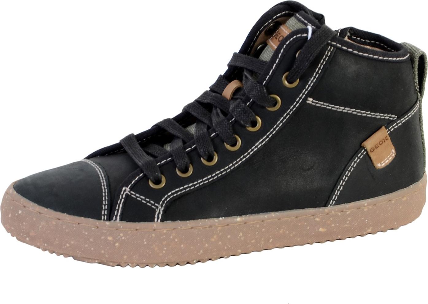 Geox Kinder-High-Top-Sneaker J Alonisso B.G – WAX.LEA+CANV J942CG 0CL10 C9999 Black