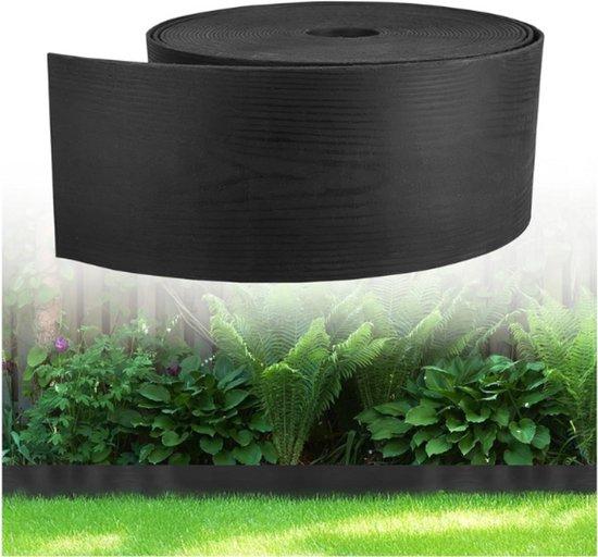 OEM Kunststoff Gartengrenze - 10 Meter Länge - 13 cm Höhe - Schwarz - Gartenrand - Zaun - Gartengrenze 2026