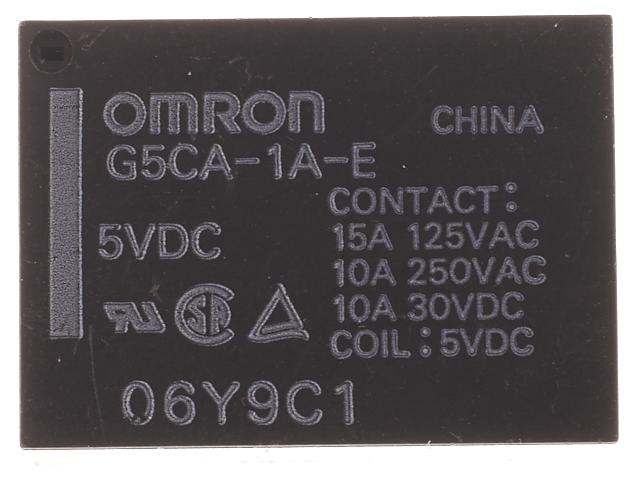 Omron G5CA-1A-E DC5 Monostabiles Printrelais 5VDC 2,5KVA #701220