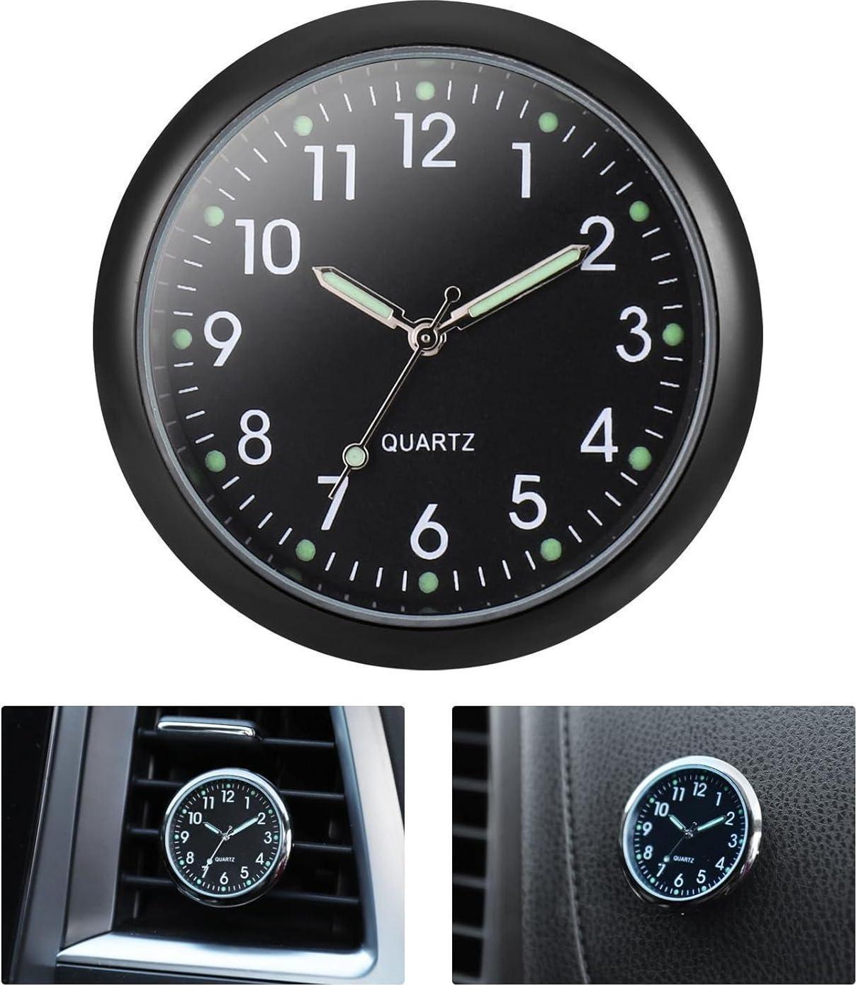 Sonstige JIZZU Car Clock Mini Quartz Uhr für Auto Innendekoration und sicheres Fahrerlebnis