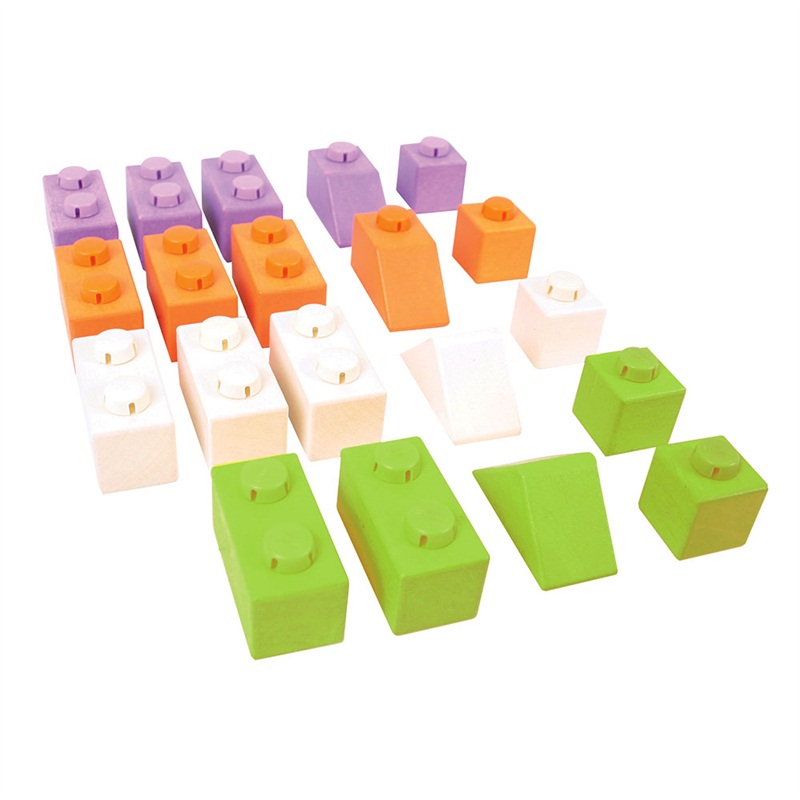 Bigjigs Toys Bigjigs Baby Holz Clutches - Basis-Set DV00676