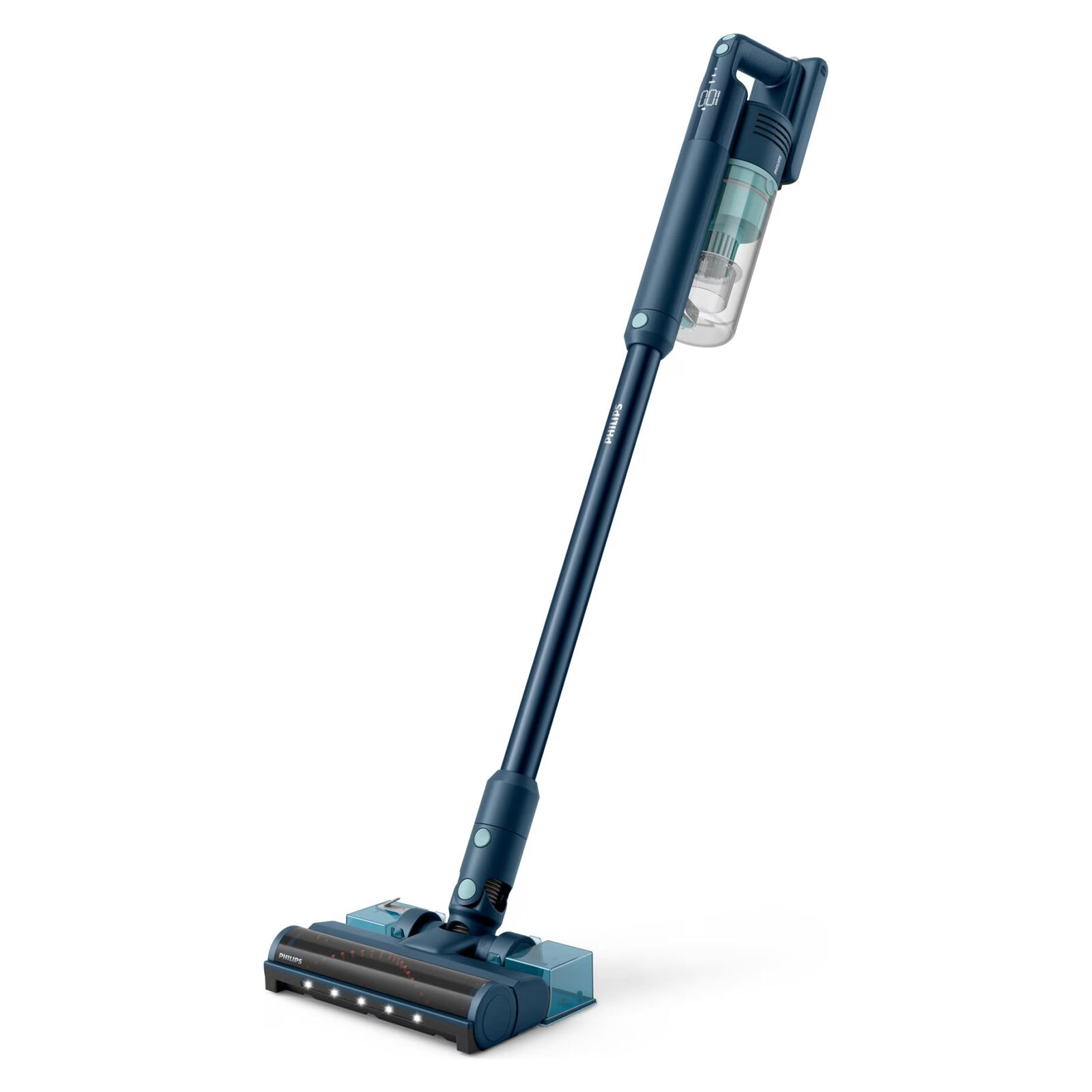 Philips 5000 séria XC5141/01 tyčový vysávač/elektrická metla Batéria Suché a mokré Cyklónové bezvreckové zelené, šalviové