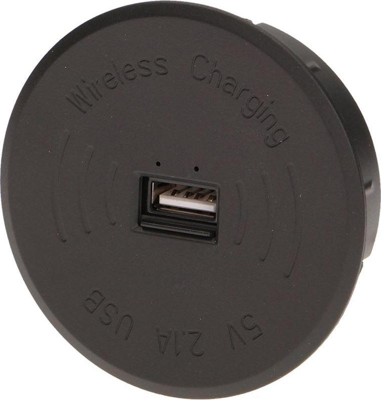ORNO OR-AE-1367/B versenkbares kabelloses USB-Ladegerät