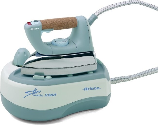 Ariete 6257/01, 2000 W, Žehliaca plocha z nehrdzavejúcej ocele, 3 bar, 0,8 L, 80 g/min, Modrá