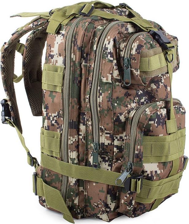 Verk Militärischer taktischer Rucksack MILITARY SURVIVAL 30L - grün 14359_Z