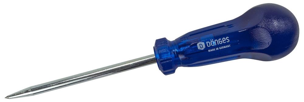 Dönges Rundahle mit Kraftheft, 4 x 80 mm (Vorstecher Pfriemen Kraftheft)