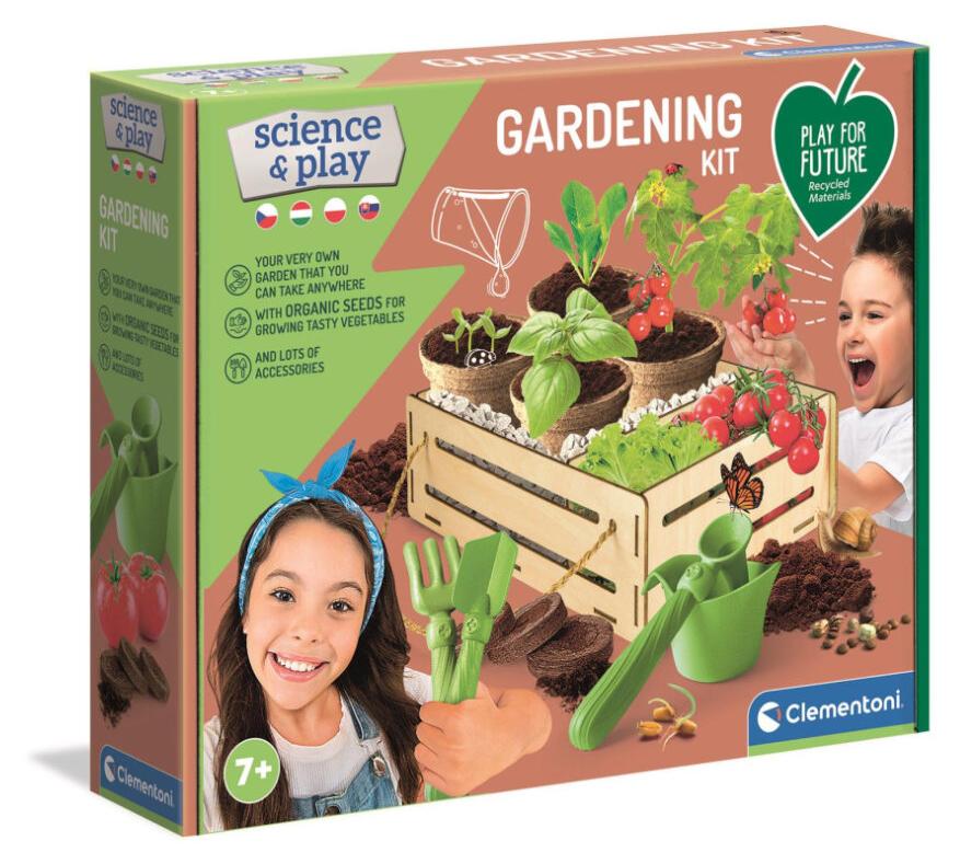Farbe Organic Gartenwissenschaftliches Set Clementoni