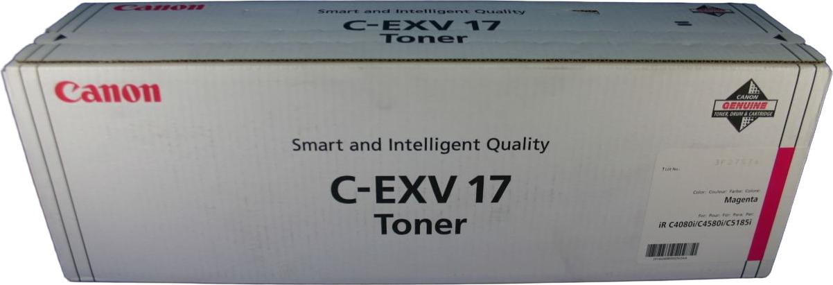 Canon C-EXV17 Toner Magenta, 30000 strany, Purpurová, 1 kusov