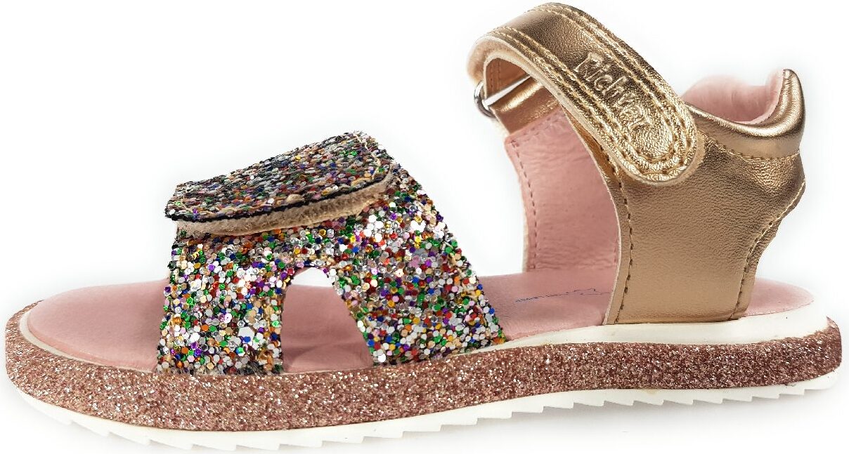Mädchen Glitzer Sandalen Avarca Kinderschuh Mit Pa Produktbild-Vorschau 10